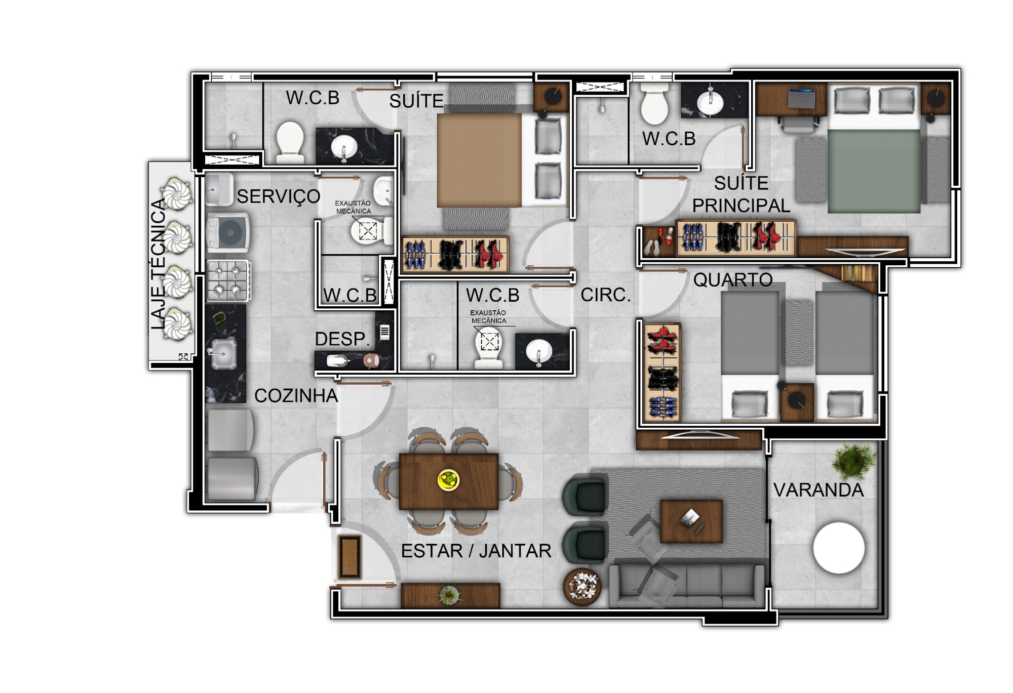 87m²